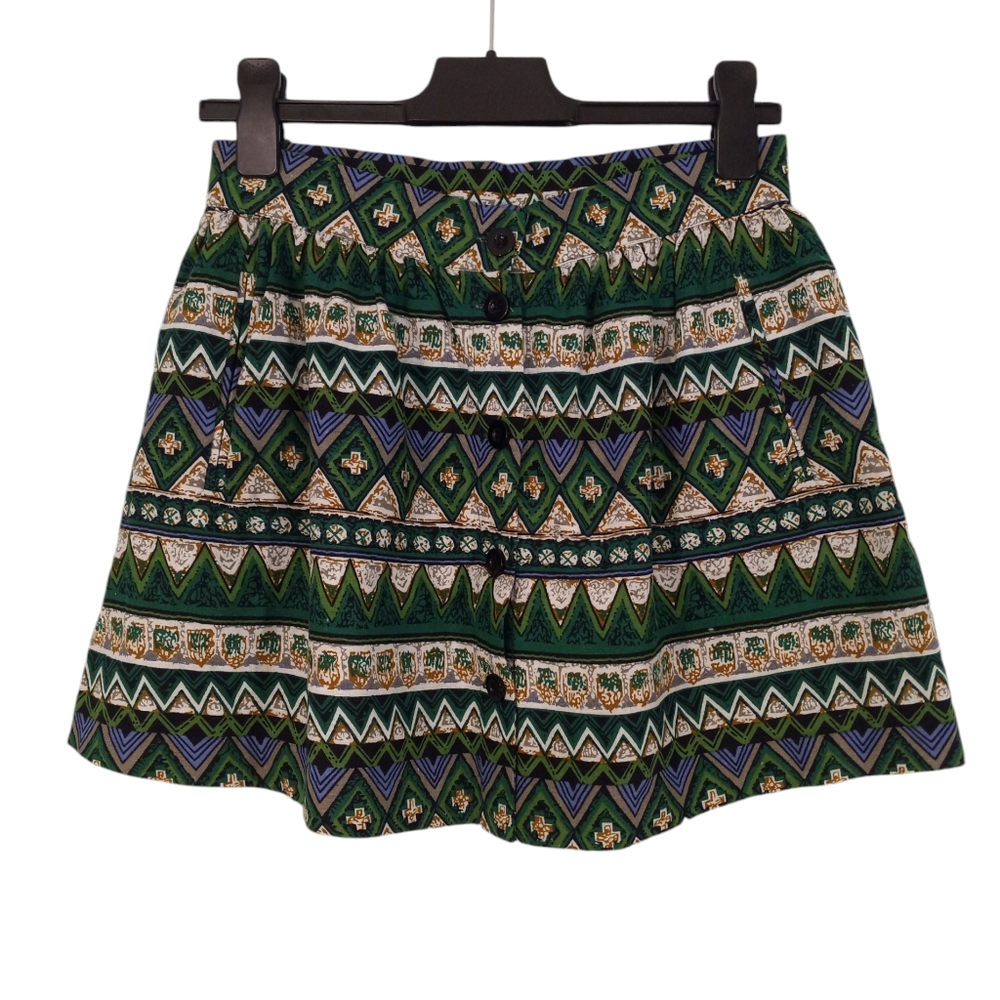 NWOT | Forever 21 Patterned Mini Skirt | US M